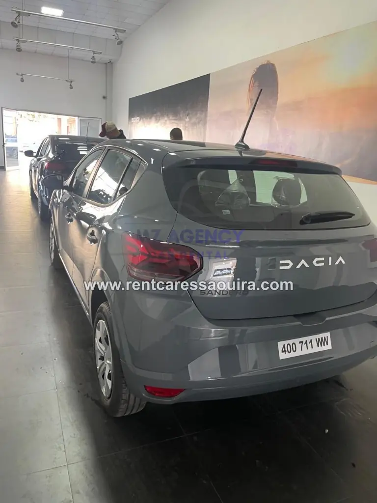 Dacia Sandero rental Essaouira – comfortable hatchback insurance included | Mz Agency