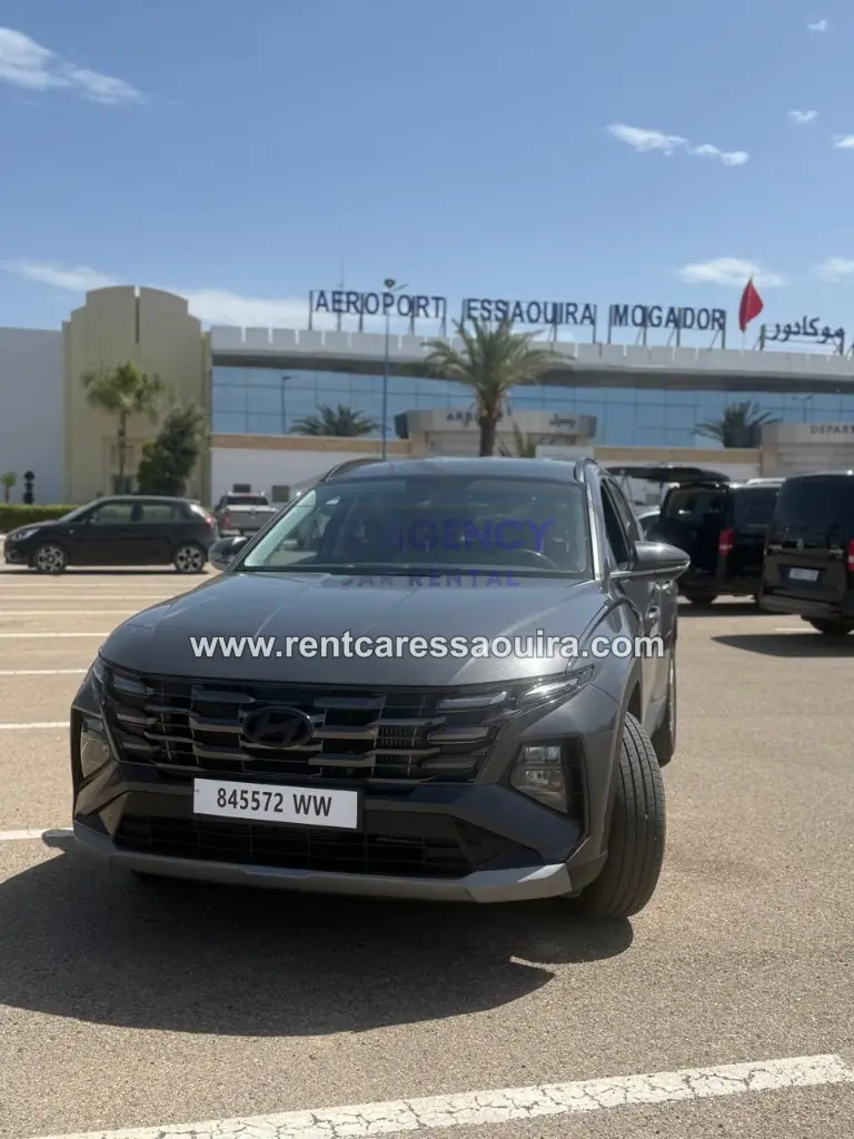 Hyundai Tucson rental Essaouira Mogador Airport – diesel automatic SUV | Mz Agency